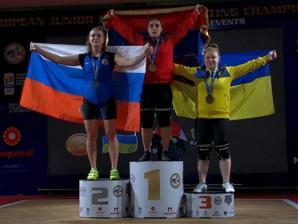 Тяжелоатлетка из Угледара завоевала «бронзу» на чемпионате Европы