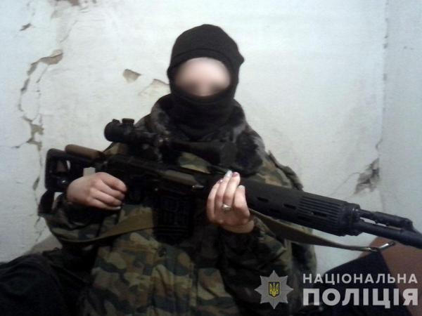В полицию Угледара сдалась женщина, которая служила в рядах боевиков «ДНР»