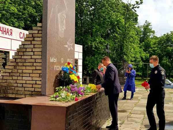 В День Победы в Угледаре почтили память погибших во Второй мировой войне