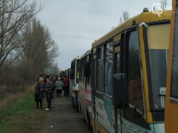 На пропускном пункте