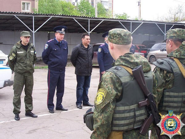Общественный порядок в Марьинке будут охранять правоохранители из Красноармейска
