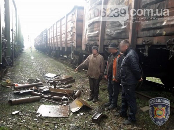 Местный житель воровал металлолом на станции Роя
