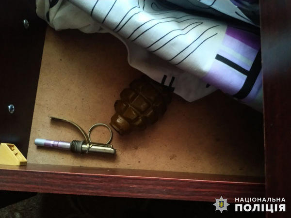 Житель Великой Новоселки хранил дома гранату