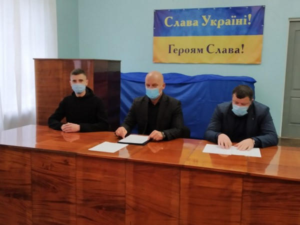 В Красногоровке представили нового руководителя военно-гражданской администрации