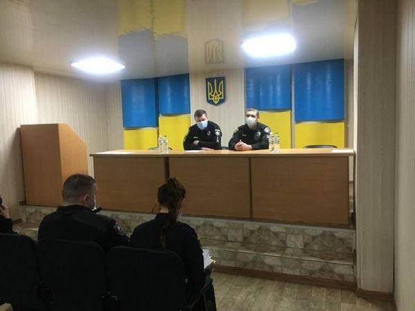 В Великой Новоселке представили нового начальника отделения полиции