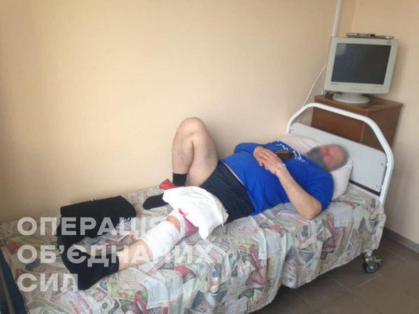 В результате вражеского минометного обстрела ранен житель Красногоровки