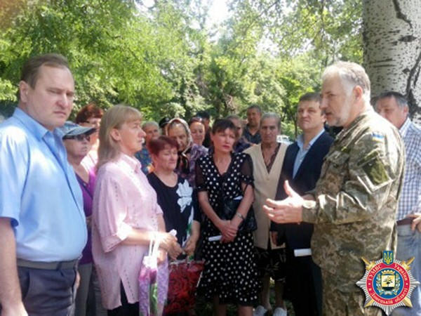 Новый губернатор донетчины посетил Курахово и Красногоровку