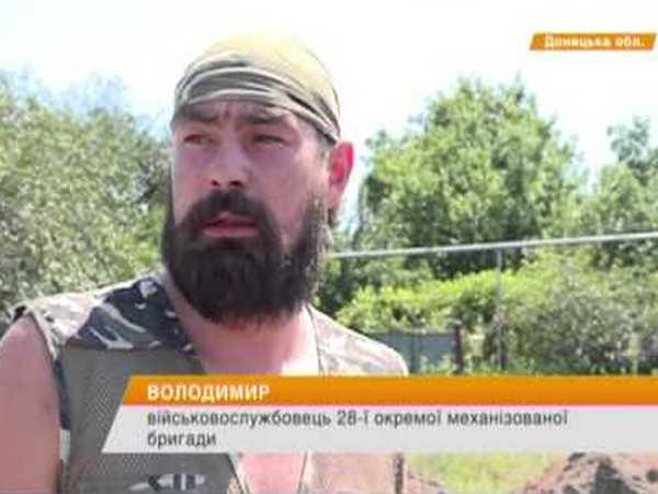 Боевики обстреливают Марьинку из танков и психологически давят на военных