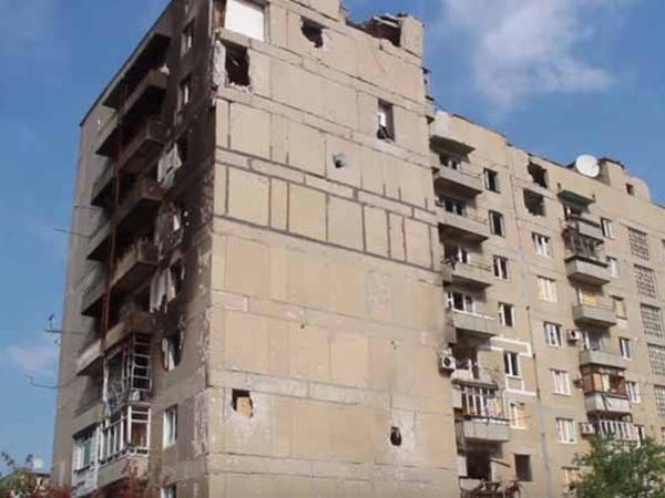 У жителей разрушенной Красногоровки начался «синдром войны»