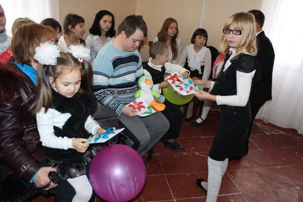 «От сердца к сердцу» для людей с инвалидностью в Красногоровке