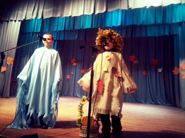 Осенний праздник в Курахово