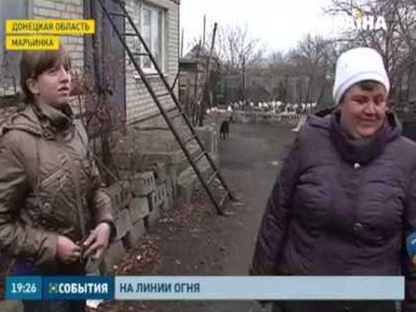 Марьинка - жизнь на линии огня более полутора лет