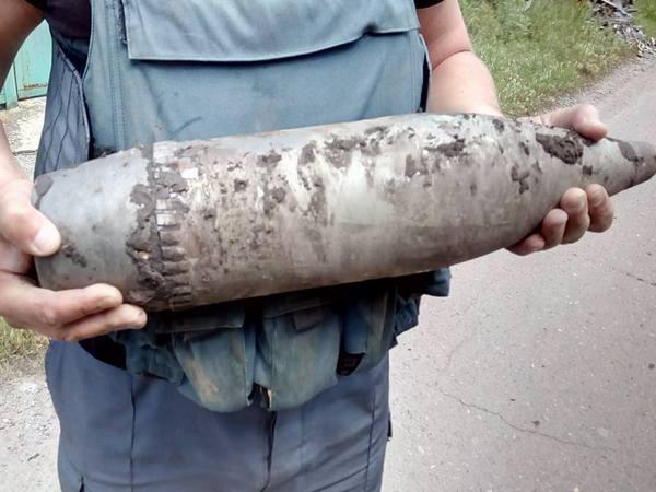 Военные показали, чем боевики обстреливали Марьинку и Красногоровку