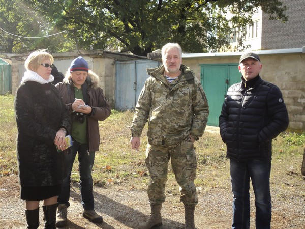 Павел Жебривский посетил прифронтовую Марьинку