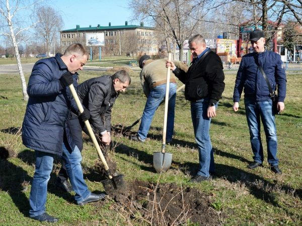 В Угледаре появилась «Калиновая аллея»