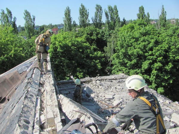 Как идет восстановление разрушенной Красногоровки