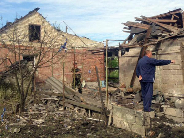 Марьинку накрыли из «Града»: есть разрушения