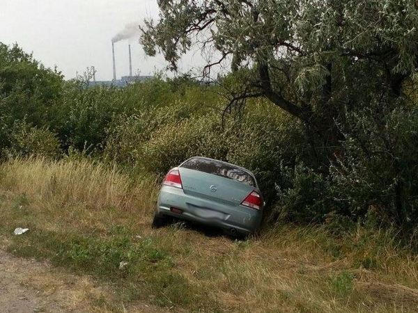 В Марьинском районе водитель автомобиля «под кайфом» вылетел в кювет