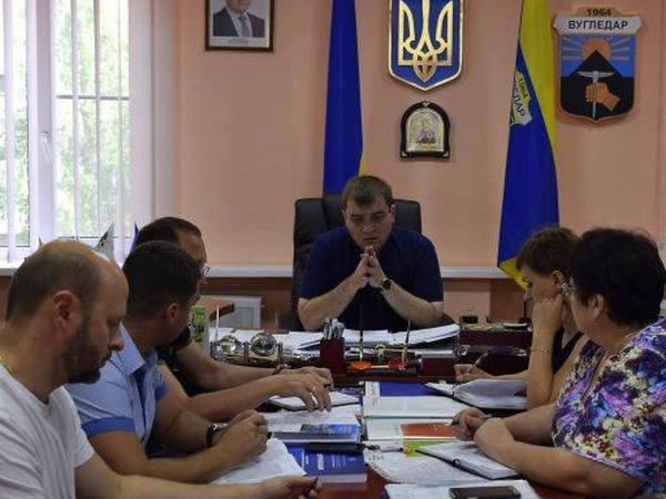В Угледаре решали, как отметить праздники