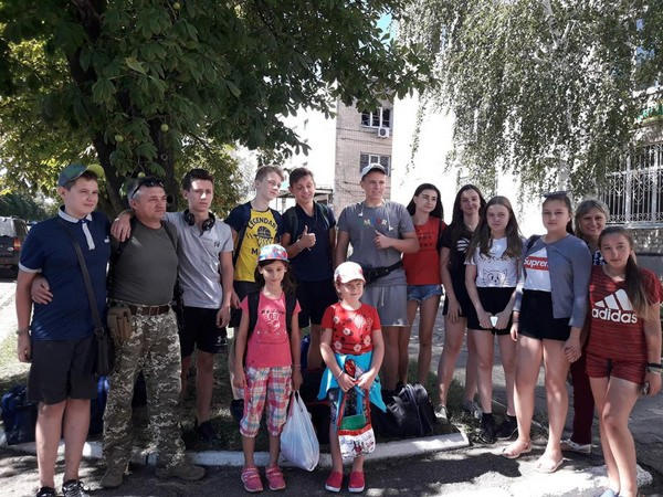 Дети из Марьинки провели незабываемые две недели в курортной зоне Пуща-Водица