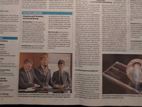 Мэр Угледара попал на страницы немецких газет