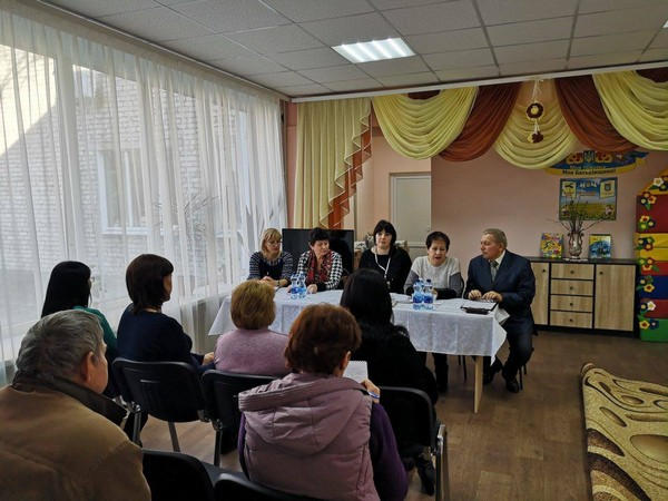 В Марьинском районе обсудили проблемы чернобыльцев