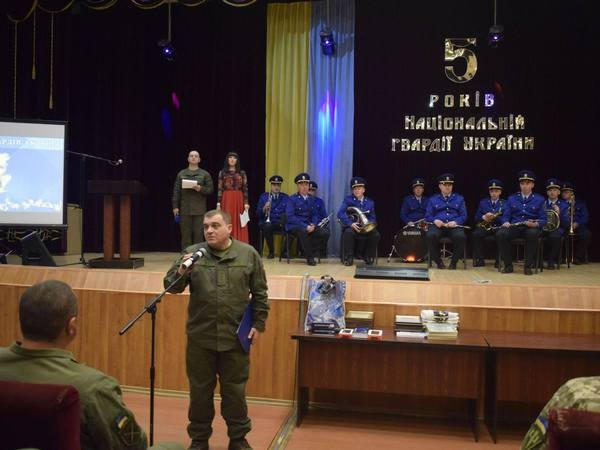 В Угледаре прошли торжества по случаю пятой годовщины создания Национальной гвардии Украины