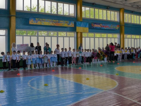 В Угледаре прошла спартакиада среди самых маленьких жителей города