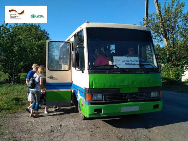 В Марьинском районе действует два бесплатных автобусных маршрута