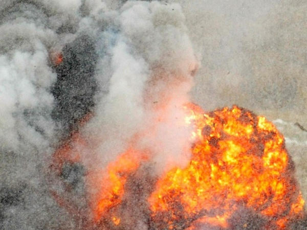 Артиллерийскую батарею, из которой обстреляли Марьинку, взорвали в Донецке