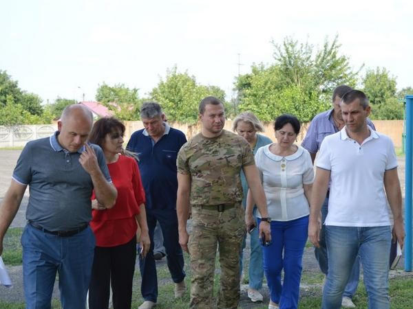 Глава Донетчины Павел Кириленко посетил Великоновоселковский район