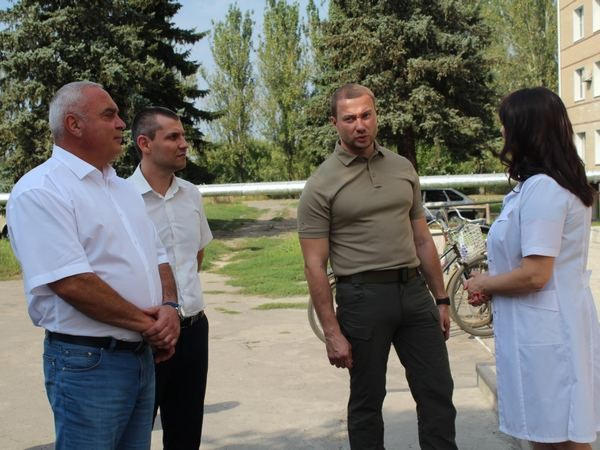 Глава Донетчины Павел Кириленко проинспектировал Великоновоселковский район