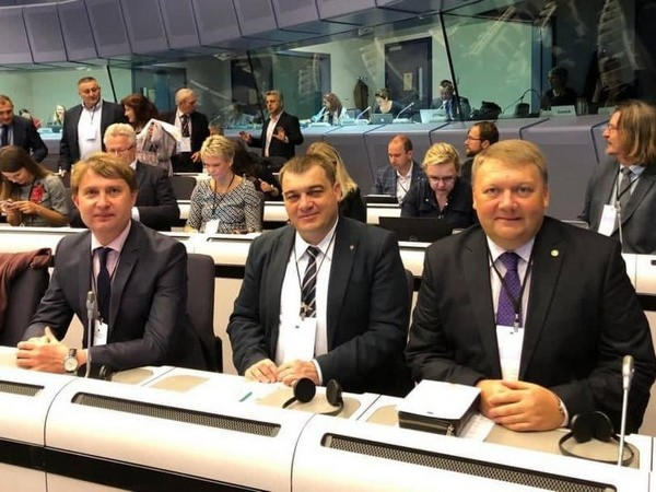 Мэр Угледара Андрей Силыч находится с рабочим визитом в Брюсселе