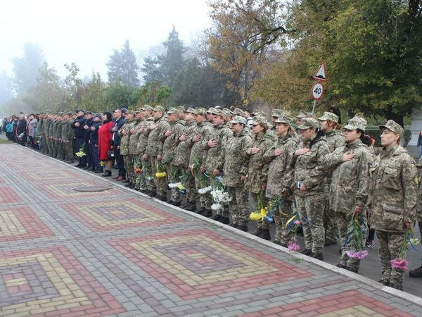 В Великой Новоселке прошли торжества по случаю Дня защитника Украины