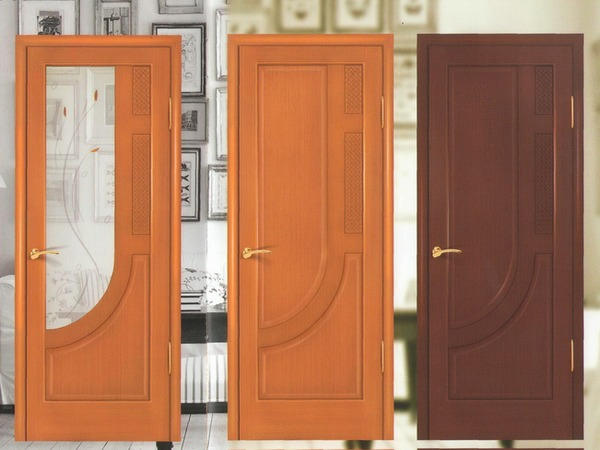 шпонированные межкомнатные двери