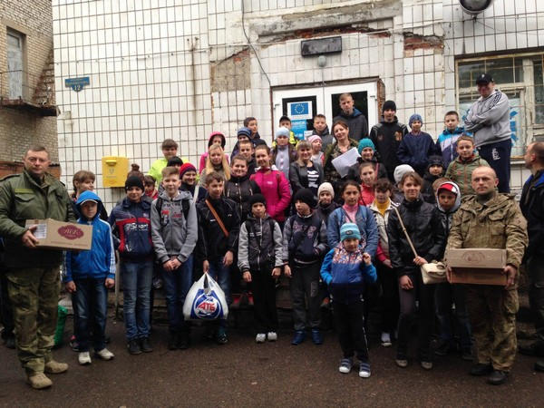 Дети из прифронтовой Марьинки отправились на отдых в Одесскую область