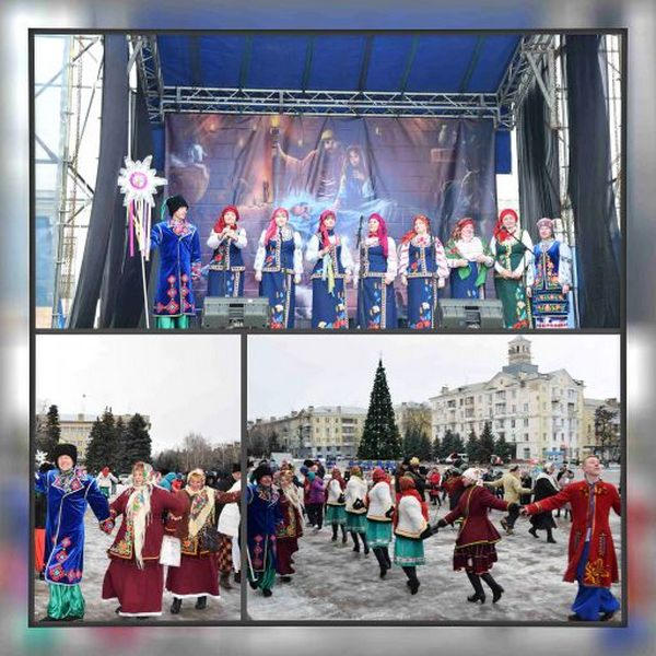 Творческие коллективы Угледара приняли участие в «Рождественском перезвоне» в Краматорске