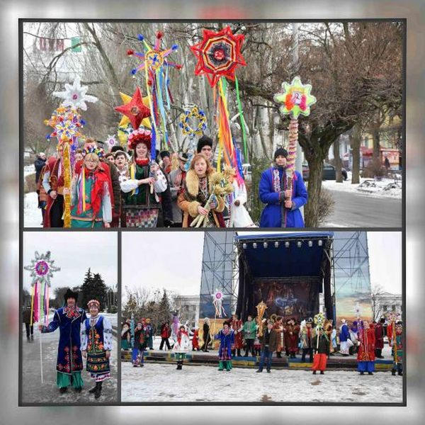 Творческие коллективы Угледара приняли участие в «Рождественском перезвоне» в Краматорске