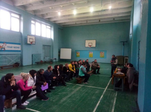 В Кураховской школе продемонстрировали инновационные уроки физкультуры