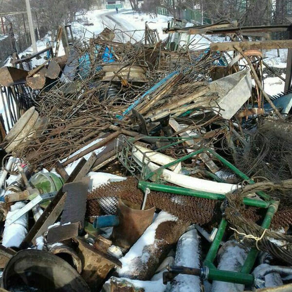 Полиция не позволила нелегально вывезти из Марьинского района 15 тонн металлолома