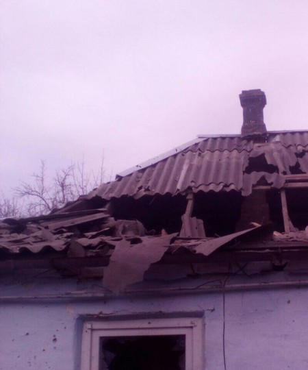 Как выглядит Красногоровка после масштабных ночных артобстрелов боевиков