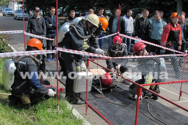 Горноспасатели из Угледара стали лучшими на соревнованиях в Мирнограде