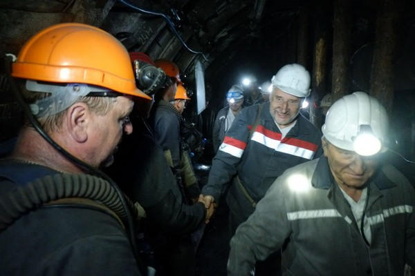 На шахте «Южнодонбасская №1» в Угледаре запустили новую лаву