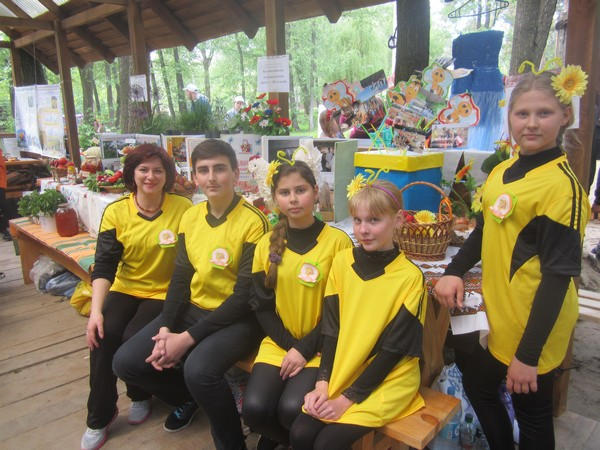 Школьники из Марьинского района заняли третье место на областном экологическом слете