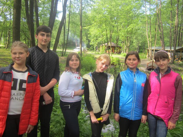 Школьники из Марьинского района заняли третье место на областном экологическом слете