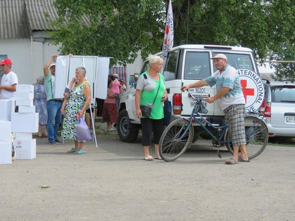 Березовое - форпост украинских военных в Марьинском районе