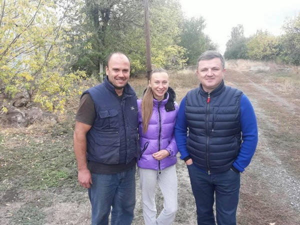 Глава Марьинского района посетил прифронтовое село