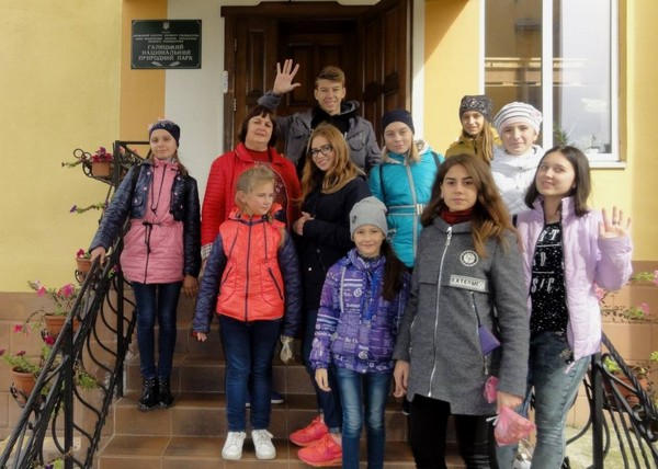Юннаты из Марьинского района путешествовали по Львовской области