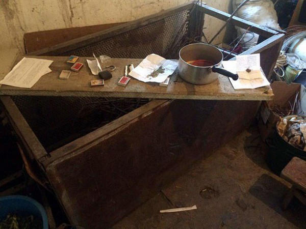 Житель Курахово заготовил на зиму более 3 килограммов наркотиков