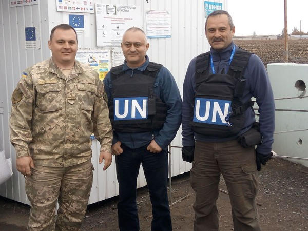 Представители ООН проинспектировали КПВВ «Марьинка»